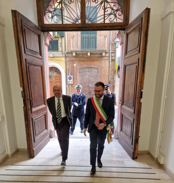 Visita del Prefetto di Teramo al comune di Giulianova - Foto