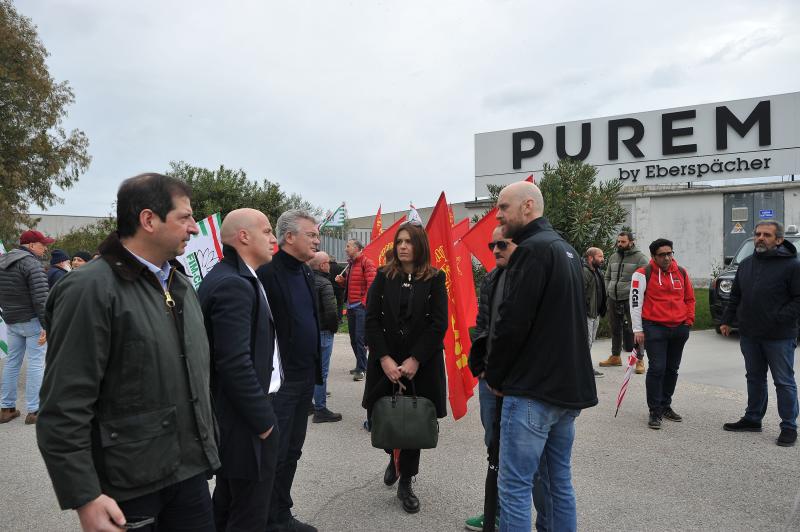 Vertenza Purem, Quaresimale: «La Regione è presente e faremo il possibile» - Foto