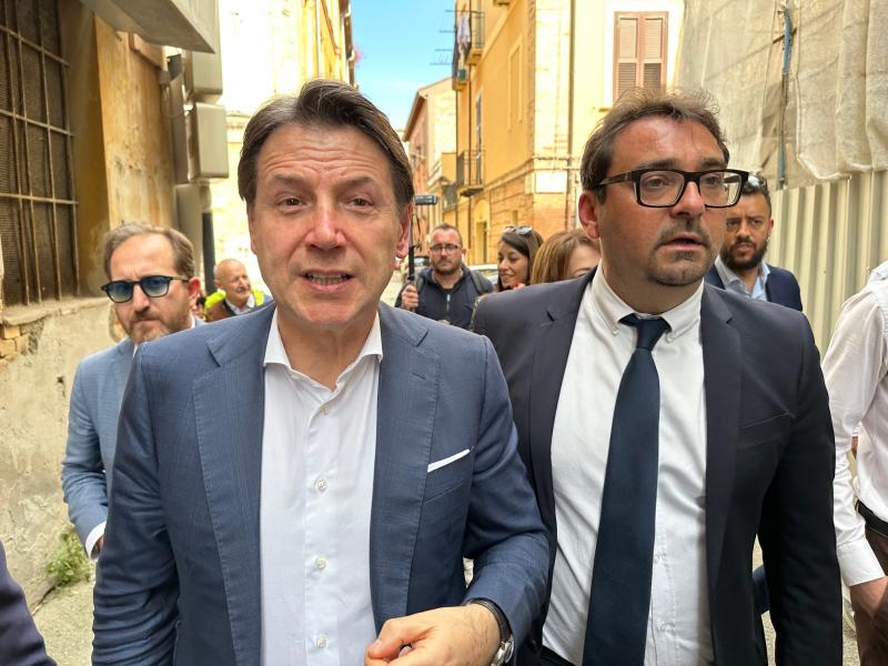 Conte a Teramo per D'Alberto: «Per noi merita» - Foto