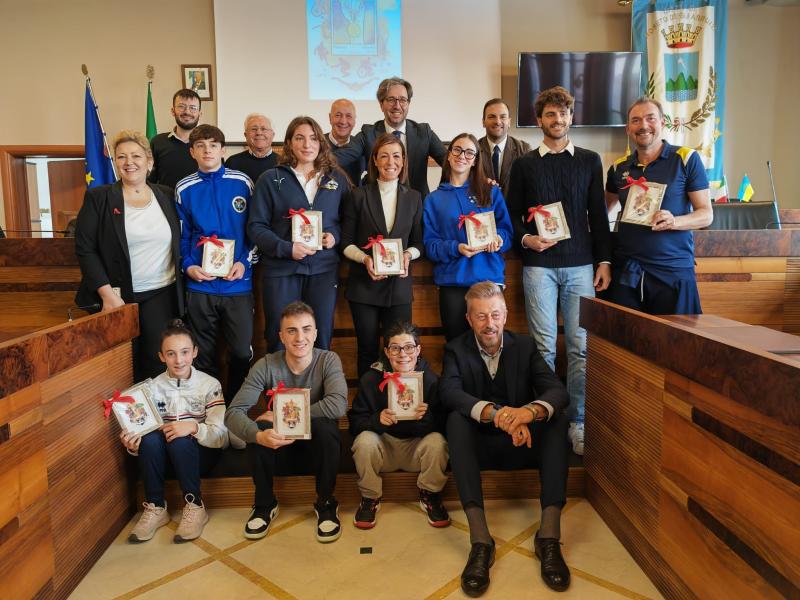 Roseto. Premiati gli sportivi che si sono distinti nelle discipline nell'anno 2022 - Foto