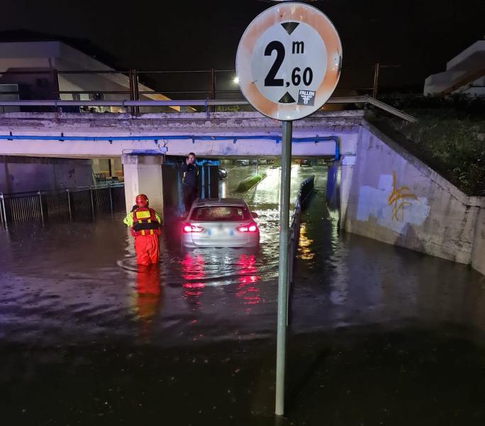 Maltempo, gli interventi dei vigili del fuoco in provincia di Teramo - Foto