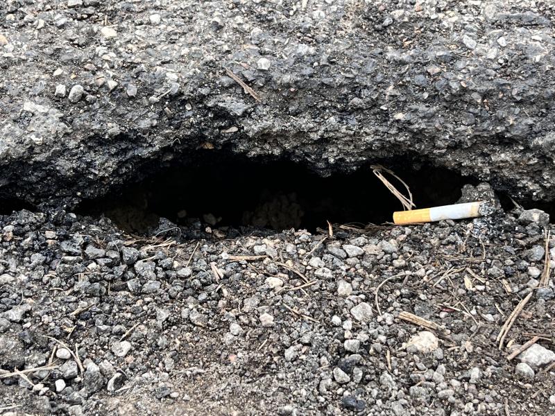 Teramo. Strada dissestata lungo via Pilotti: così da oltre due anni nonostante un risarcimento - VIDEO FOTO - Foto