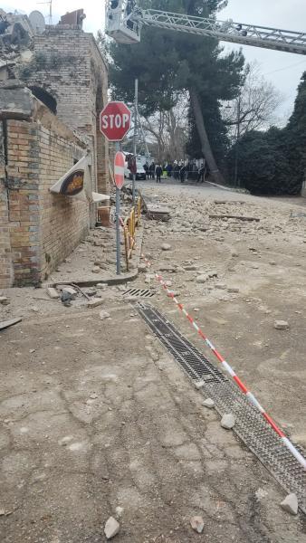 Sant'Omero. Ciprietti: «Dubbi sulle tempistiche della riapertura di via Charlie Chaplin» - Foto