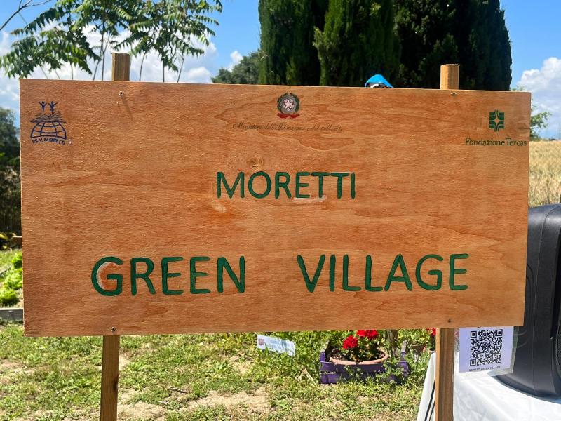 “Moretti Green Village”: un giardino botanico gestito e a servizio degli studenti affetti da disabilità - Foto