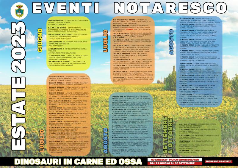 Un’estate ricca di eventi a Notaresco - Foto