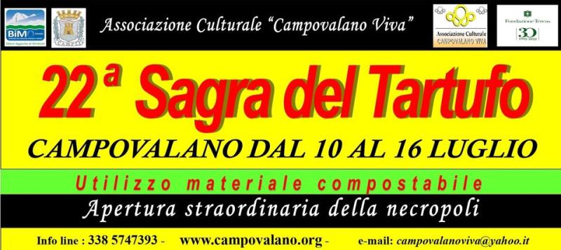 Dal 10 al 16 luglio la 22esima Sagra del Tartufo a Campovalano - Foto