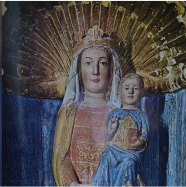 Cerqueto. La statua lignea della “Madonna in trono con il Bambino” torna nella Parrocchia di Sant'Egidio Abate - Foto