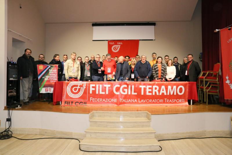 Maurizio De Iuliis è il nuovo Segretario Provinciale della Filt Cgil Di Teramo. - Foto