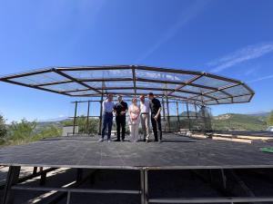 Presentato il palco monumentale all'Università di Teramo - Anteprima Youtube