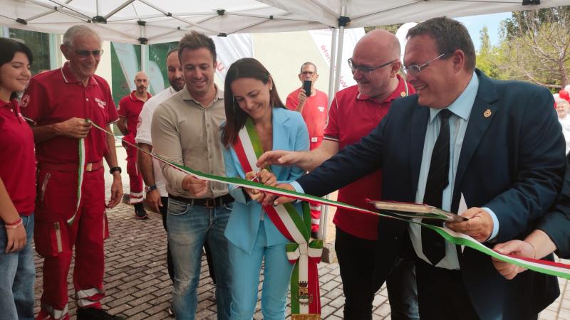 Inaugurata ieri mattina la nuova sede del Comitato di Croce Rossa di Giulianova nel centro "I Pioppi" - Foto