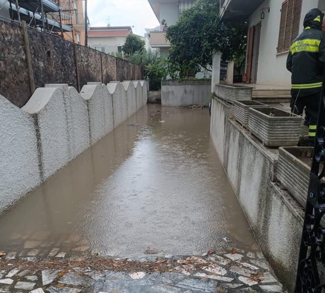 Maltempo. 25 interventi dei vigili del fuoco soprattutto in Val Vibrata - Foto