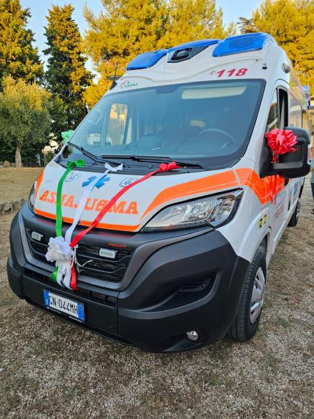 Notaresco. Inaugurata la nuova ambulanza presso la struttura "Madonna del Grano" - Foto