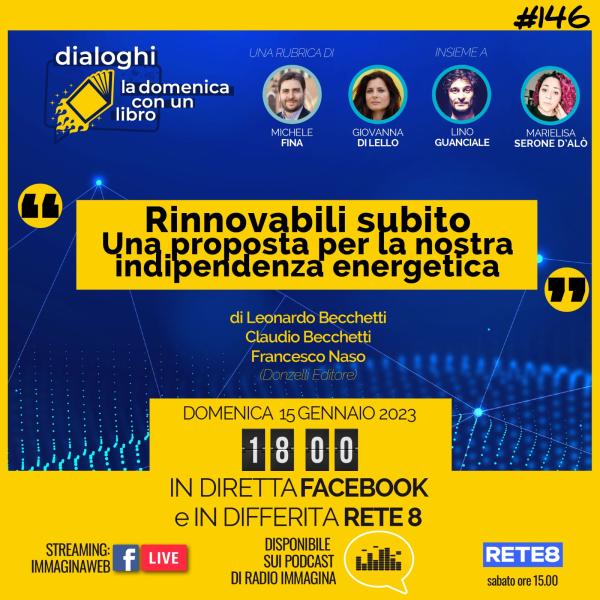 Il 15 gennaio presenta Michele Fina il libro sulle energie rinnovabili. - Foto