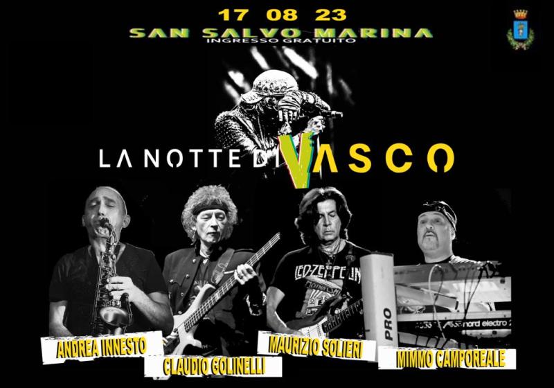 A San Salvo "La notte di Vasco" - Foto