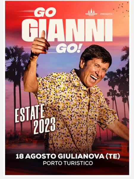 Gianni Morandi a Giulianova - Foto