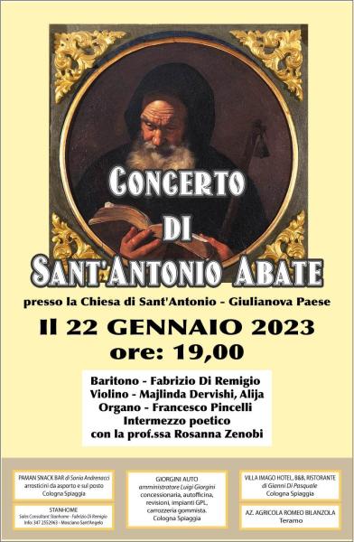 Giulianova. Concerto di Sant’Antonio Abate - Foto