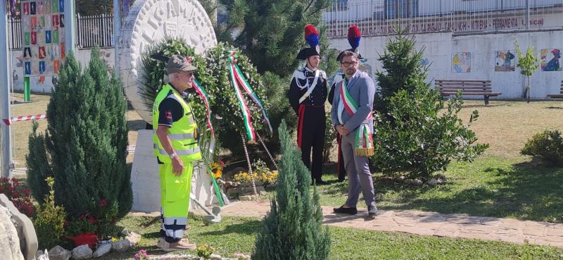 D'Alberto ad Amatrice per la commemorazione delle vittime a 7 anni dal terremoto - Foto