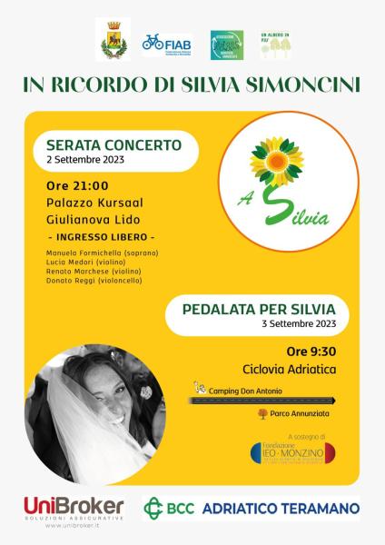 Giulianova. Due eventi in memoria di Silvia Simoncini - Foto