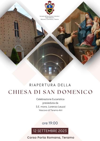 Riapertura della chiesa di San Domenico in Teramo - Foto