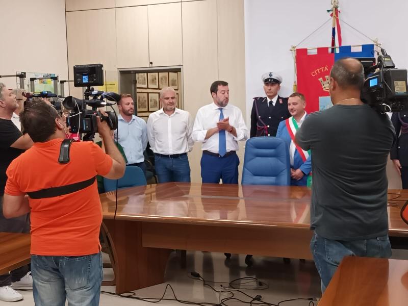 Il sindaco Scordella felice per il successo della Festa della Lega Abruzzo a Silvi - Foto