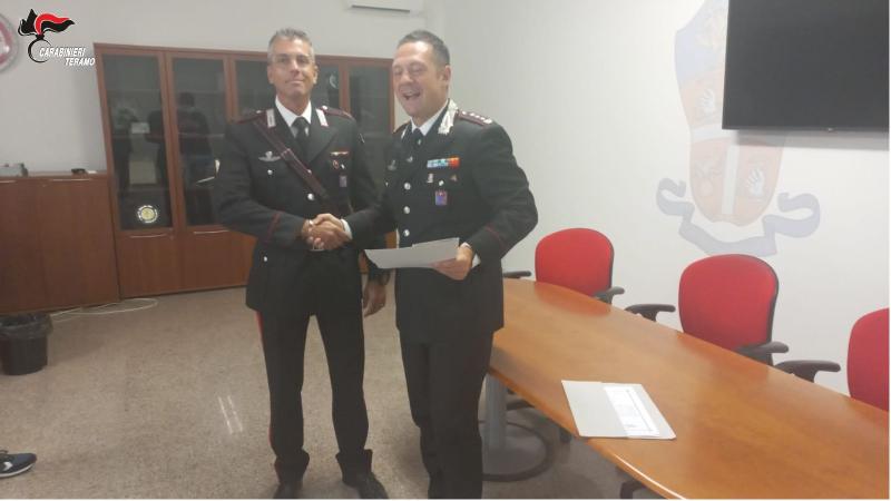 Carabinieri Teramo. Consegnati riconoscimenti ai militari - Foto