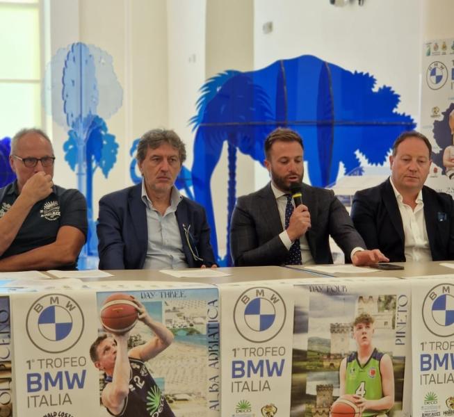 Jwan Costantini alla presentazione del XX Torneo Internazionale Amicacci Abruzzo - Foto