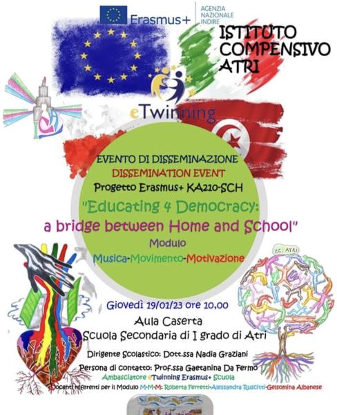 Presentazione del Progetto Erasmus+ KA210-SCH “Education 4 Democracy: a bridge between Home and School” - Foto