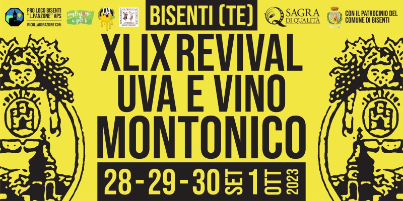 A Bisenti torna il Revival dell'uva e del vino Montonico - Foto