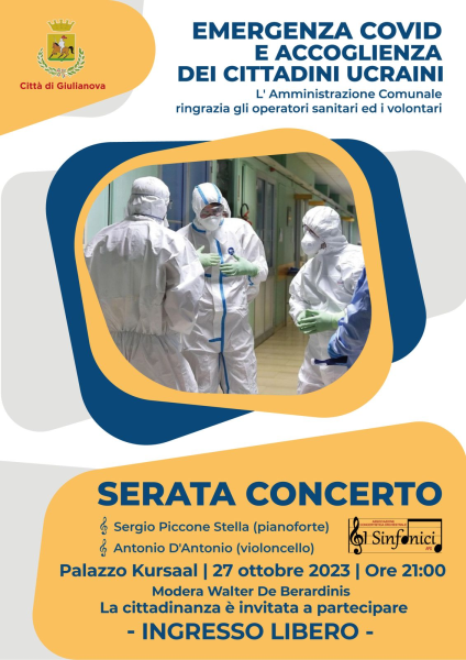 Giulianova. Concerto di ringraziamento Sanitari - Foto