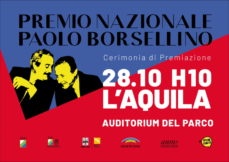 Domani la premiazione per il "Premio Nazionale Paolo Borsellino" - Foto