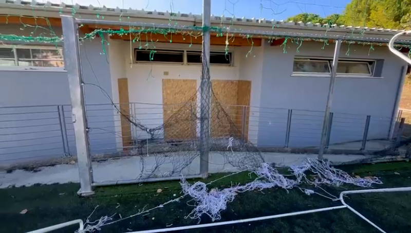 In arrivo una telecamera al campo di calcio a 5 di Colleatterrato: in corso anche un'interlocuzione per la gestione - Foto