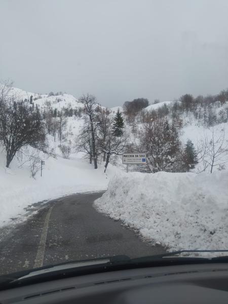 Valle Castellana. Nuovamente raggiungibile Macchia da Sole, Macchia da Borea e le frazioni di Valle Castellana - Foto