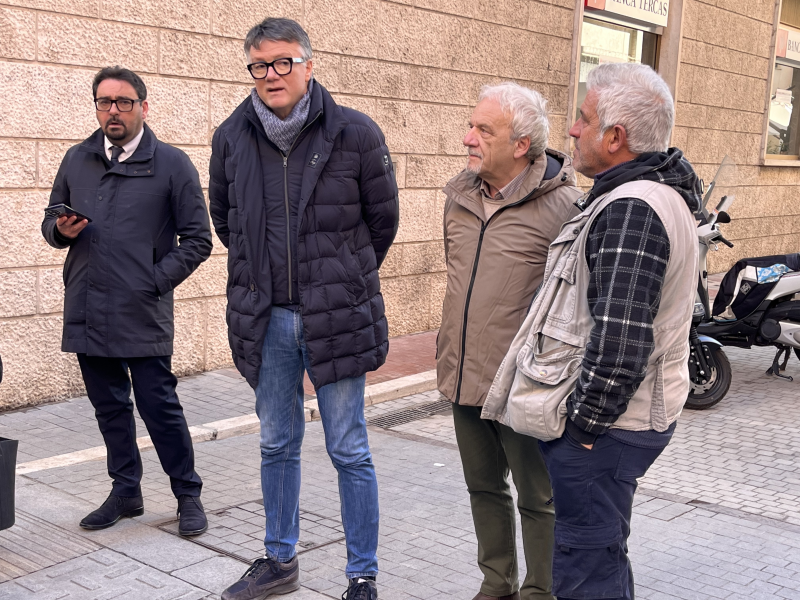 La nuova pavimentazione delle vie del centro: via Carlo Forti, via Dell’Arco e via Micheletti - Foto