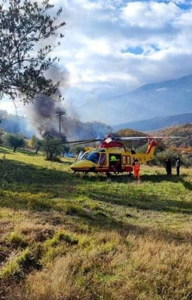 Gessopalena. Esplode un ordigno bellico in un terreno: ferito un agricoltore 75enne - Foto