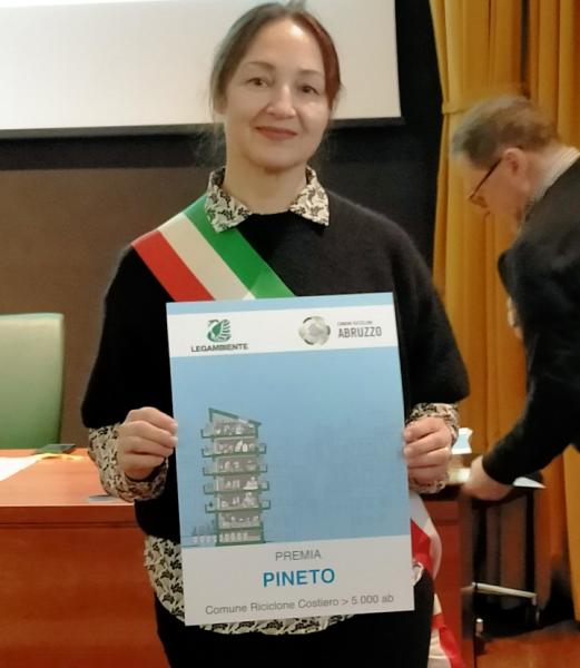 Pineto premiato tra i comuni "ricicloni" - Foto