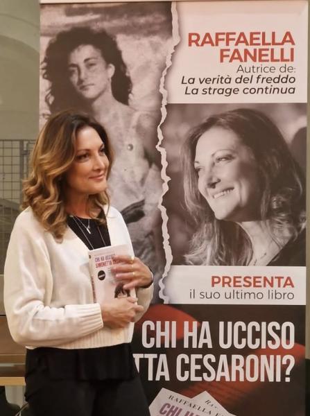 ESCLUSIVO- Delitto di via Poma. “Spunta un nuovo DNA”: così la giornalista Fanelli nella presentazione del suo libro a Teramo “Chi ha ucciso Simonetta Cesaroni?” - Foto