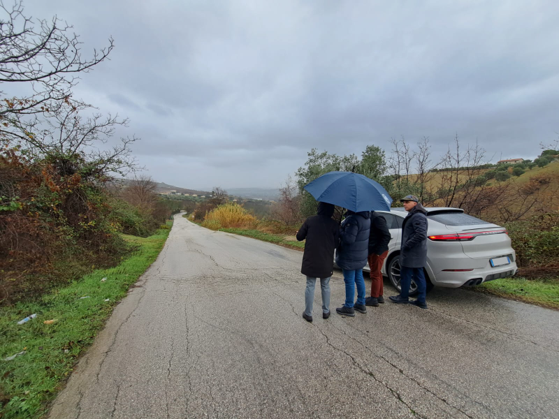 SP 1/F di Controguerra: consegnati i lavori di sistemazione del tratto stradale - Foto