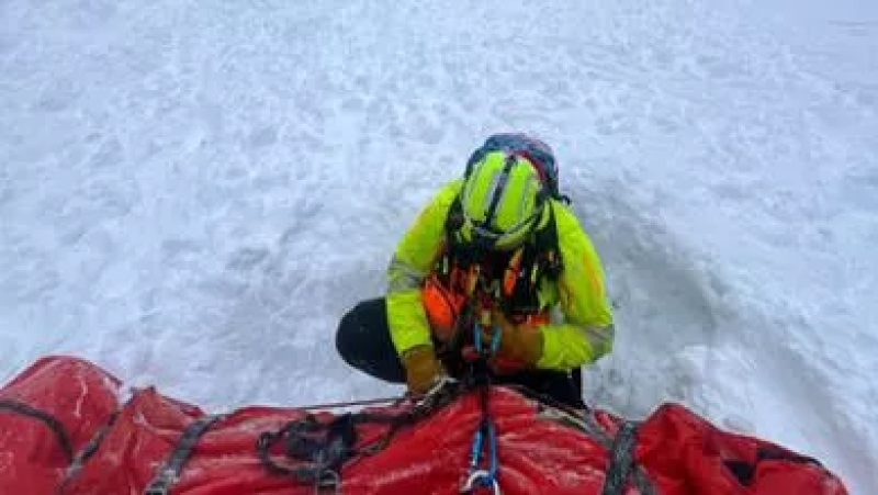 L’Aquila. Valanga sul monte Sirente: perde la vita un escursionista - Foto