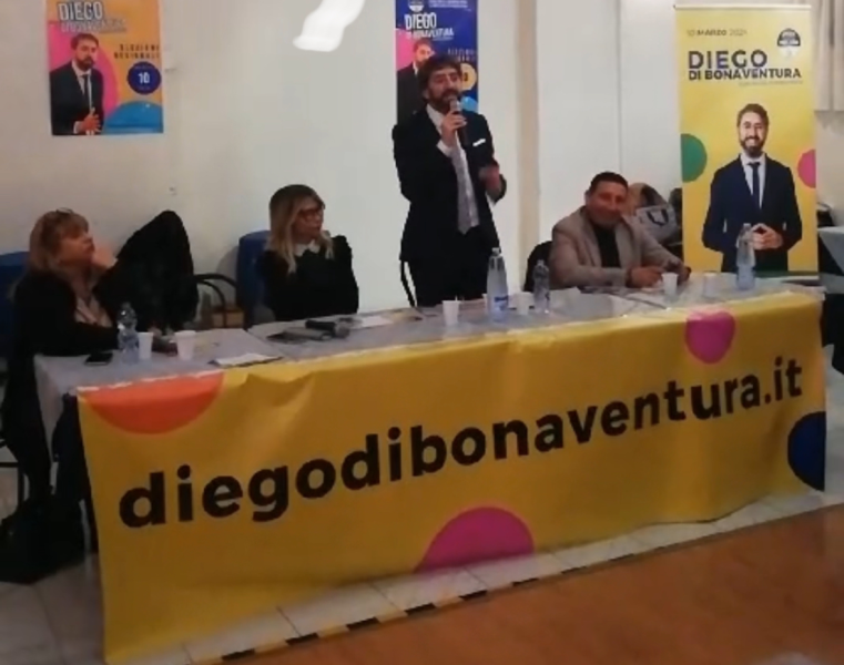 Al via la campagna di Diego Di Bonaventura, il “ruspante ma sincero” della sua Notaresco - Foto