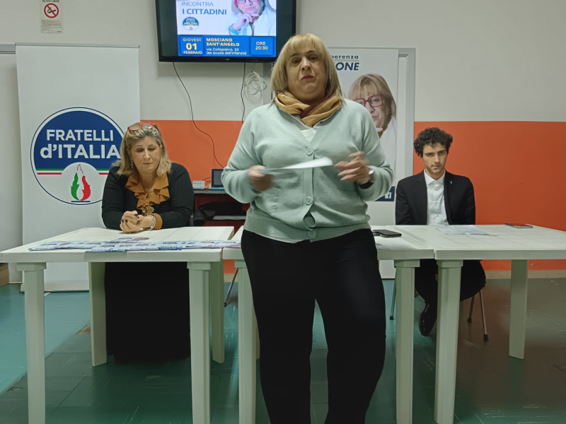 Marilena Rossi da il via alla sua campagna elettorale in vista delle regionali del 10 marzo - Foto