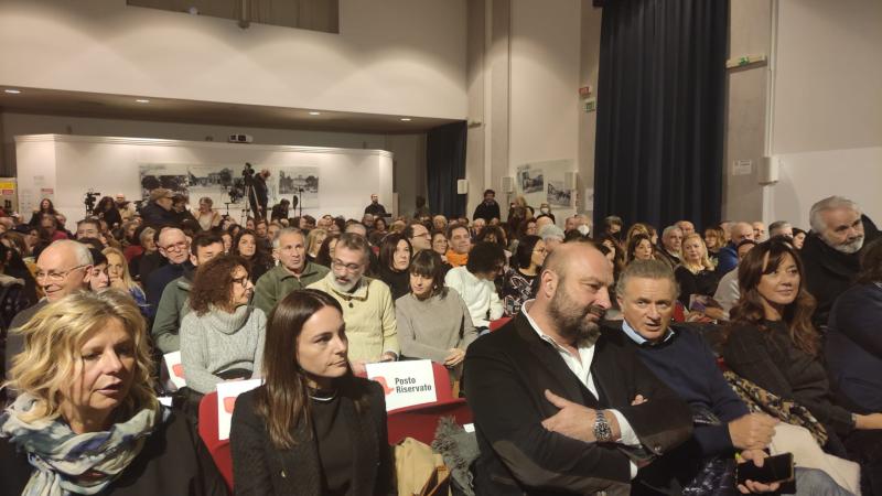 Tutto esaurito al Kursaal, per il  monologo di Michele Santoro - Foto