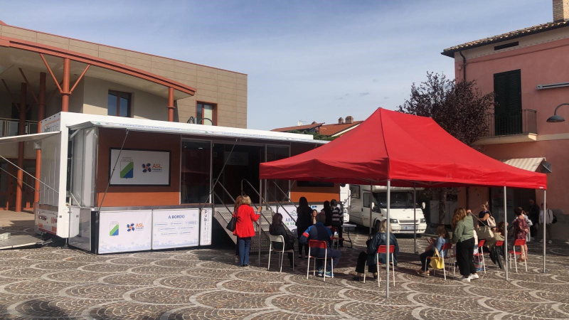 Continua il servizio di sanità di prossimità messo in campo dalla Asl di Teramo - Foto