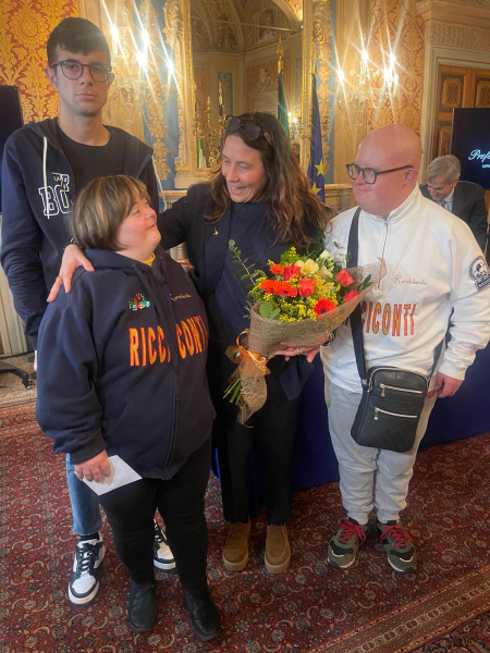 I ragazzi di Rurabilandia alla conferenza di presentazione del  G7 – Inclusione e Disabilità - Foto