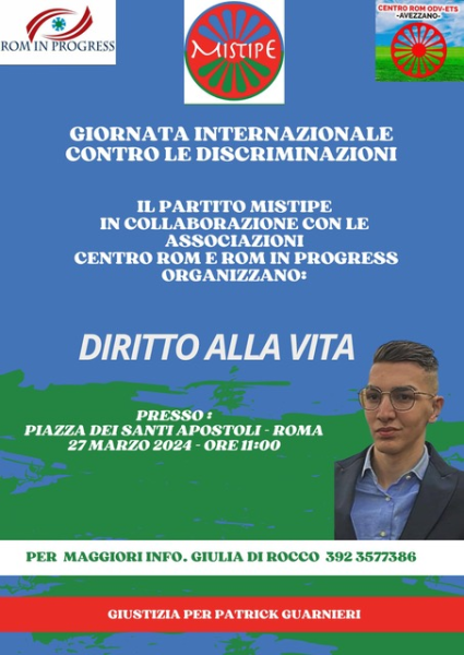 Domani a Roma una manifestazione per il diritto alla vita in memoria di Patrick Guarnieri - Foto