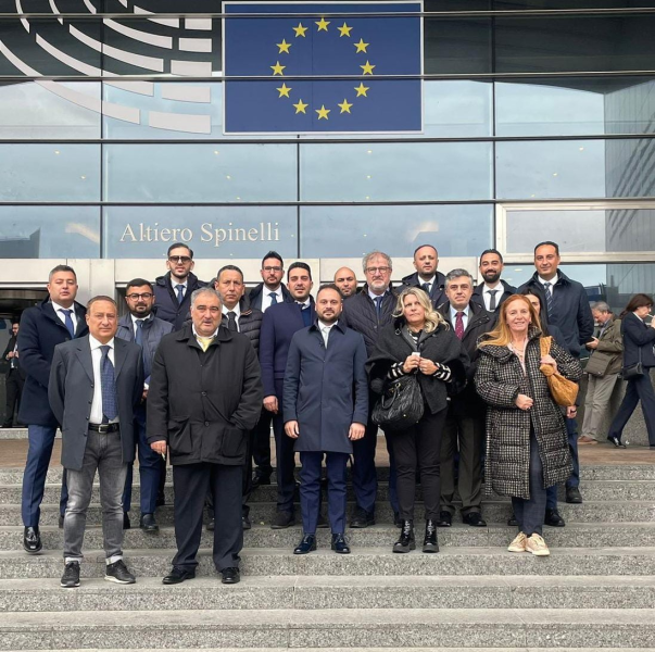 Iannini e Martusciello al Parlamento europeo con una delegazione calabrese - Foto