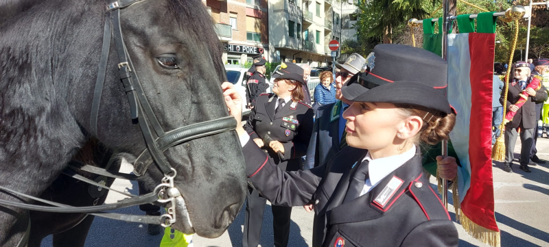 Questa mattina a Teramo il 210° anniversario di fondazione dell’Arma dei Carabinieri - Foto