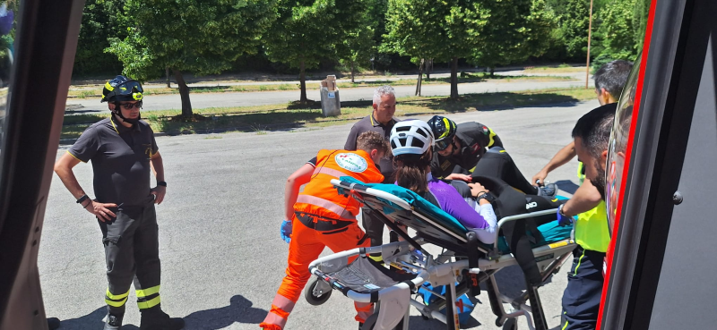 Isola. Si infortuna tra le Gole di Fossaceca facendo torrentismo: salvata una turista 39enne - Foto