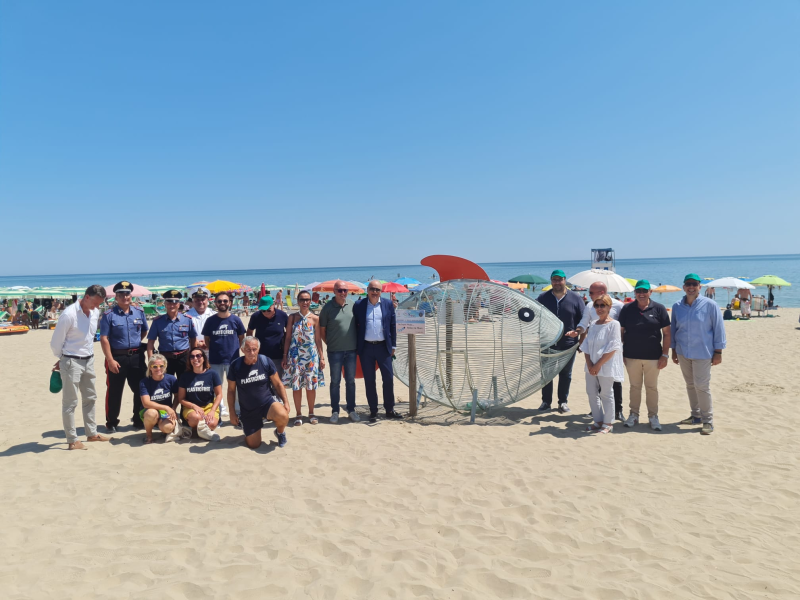 Ad Alba Adriatica arriva Polinemo, il primo pesce mangiaplastica della costa teramana - Foto