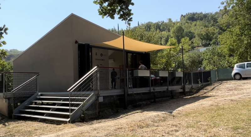 Inaugurato il centro di educazione ambientale nel giardino Gaetano Ruggieri del parco fluviale - Foto