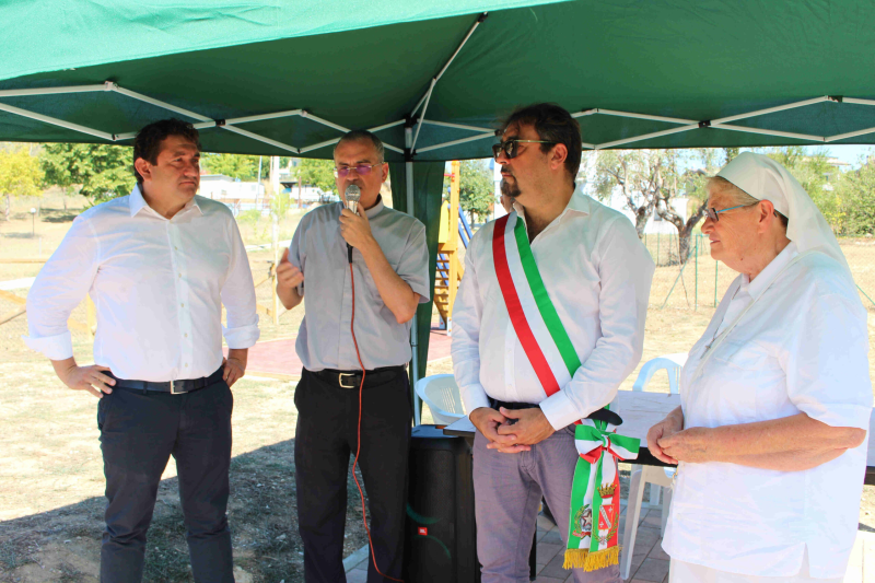 A Nepezzano festeggiato il Patrono san Lorenzo Martire e inaugurato il nuovo parco giochi - Foto